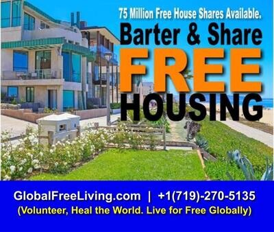 $145 | Get Paid to Live for FREE! | UPSCALE FREE HOUSING JOBS W/ SALARY.  (1 Year Global Membership.) Get Paid a Salary for Living for Free Globally!