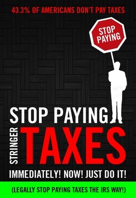 STOP PAYING TAXES, IMMEDIATELY! (Start a Pay it Forward Tax-Free Biz) 100% Legal!
