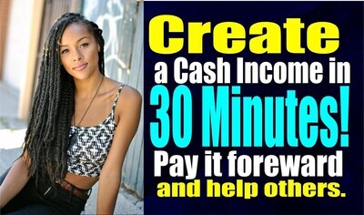 Never Be Poor AGAIN! Make up to $500 Cash TODAY! While healing the world.