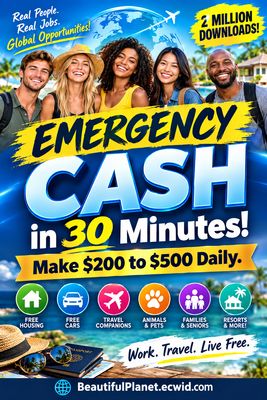 Create Emergency CASH in 30 Minutes!  (Make up to $500 Tax Free Cash Daily)  Never Get a Job Again! (100% Money Backed Guarantee!)