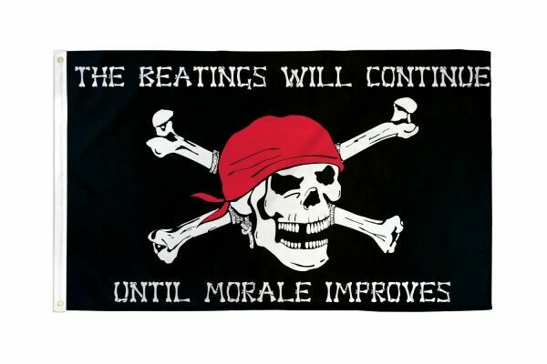 FLAG PIRATE MORALE 3X5FT