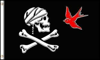 FLAG SPARROW PIRATE 3X5FT