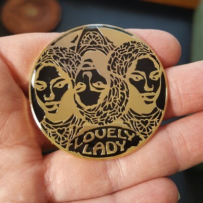 DMB Lovely Lady Pin - Gold Mine Variant LE25