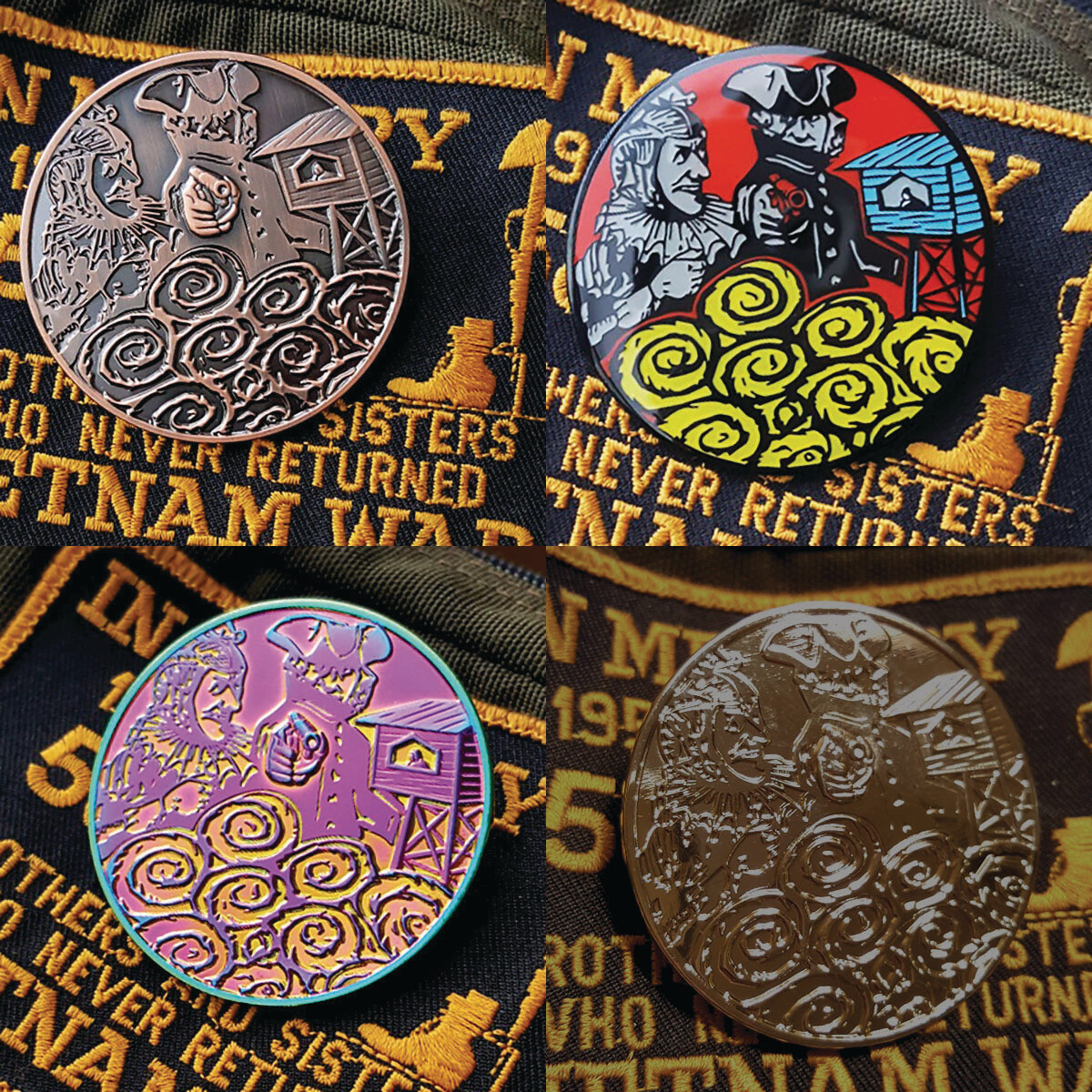 Watchtower Pin Set - All 4 Variants