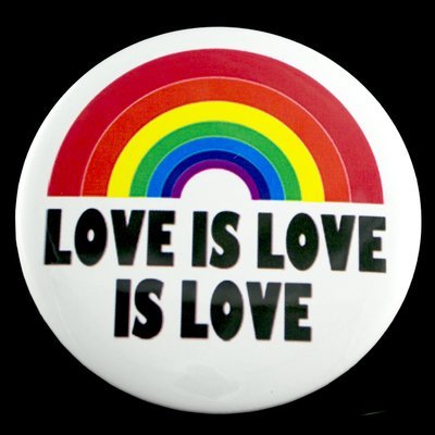 Love Is Love 3" Pin-back Button