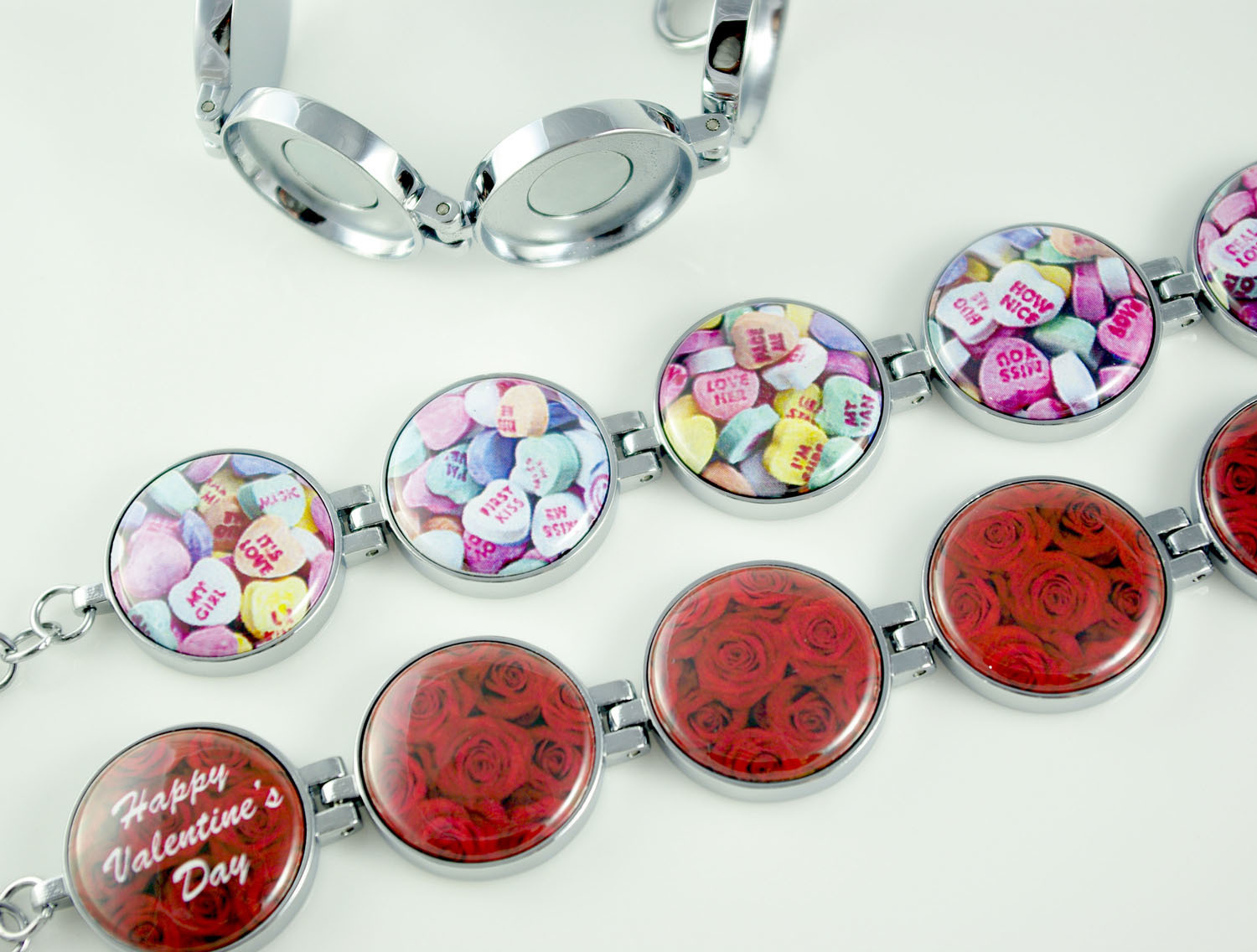 Artclix Valentine's Bracelet Buttons