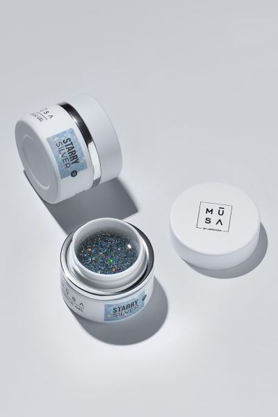 Acrylic Gel 13 – Starry Silver