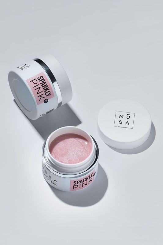 Acrylic Gel 07 - Sparkly pink - 35ml