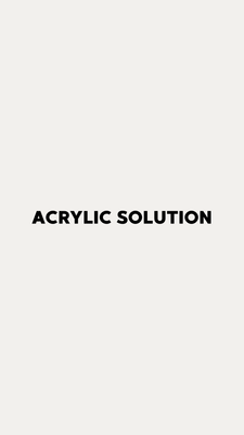 Acrylic solution