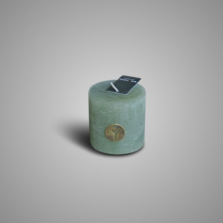 Rustic Candle Sage Green