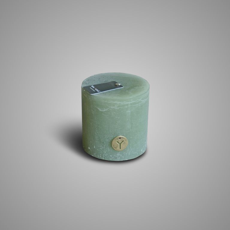 Rustic Candle Sage Green