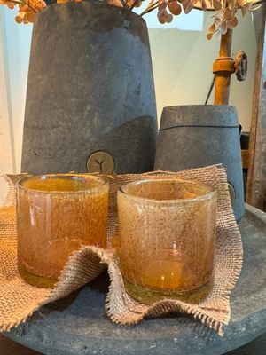 Brynxz | Waxinelichthouder | Oranje
