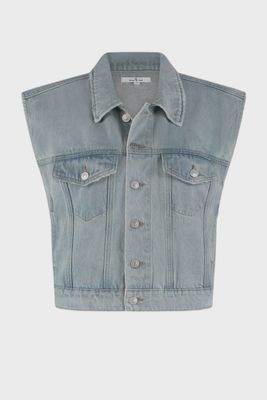 Lucy Denim gilet jeans kleur