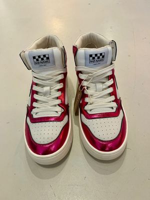 Kelly mid high hoge sneaker roze
