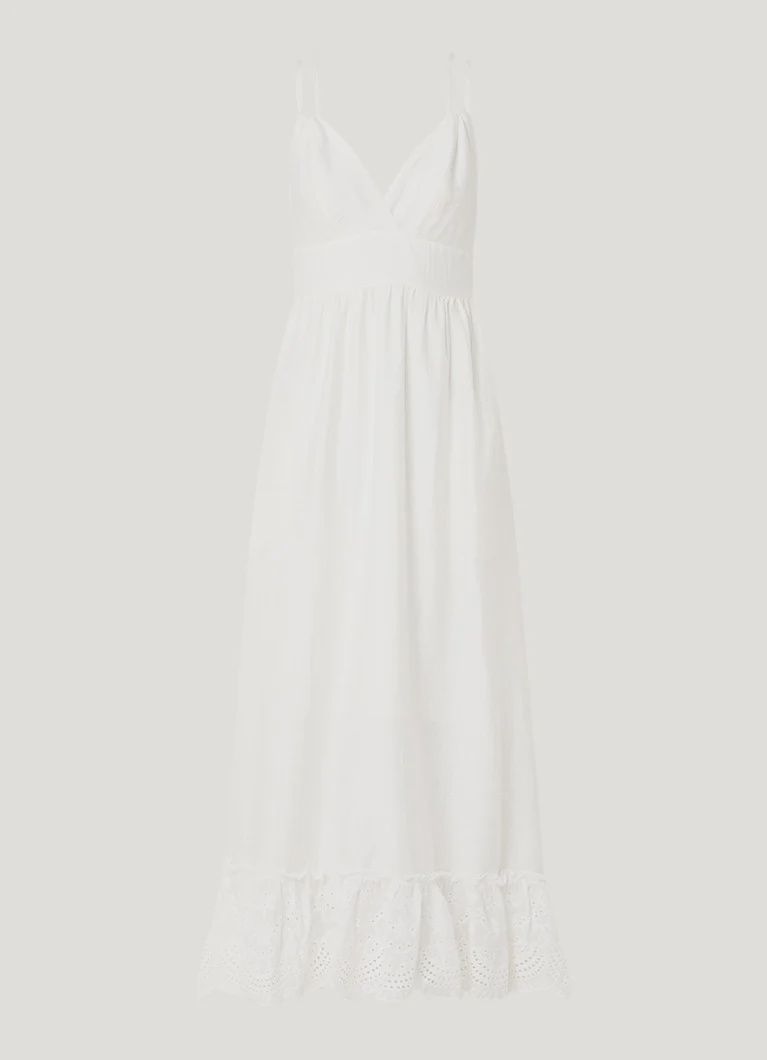 Hera lace strap dress lange jurk spaghetti bandjes