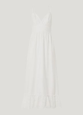 Hera lace strap dress lange jurk spaghetti bandjes