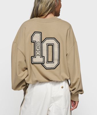 10DAYS Pleated sweater 10