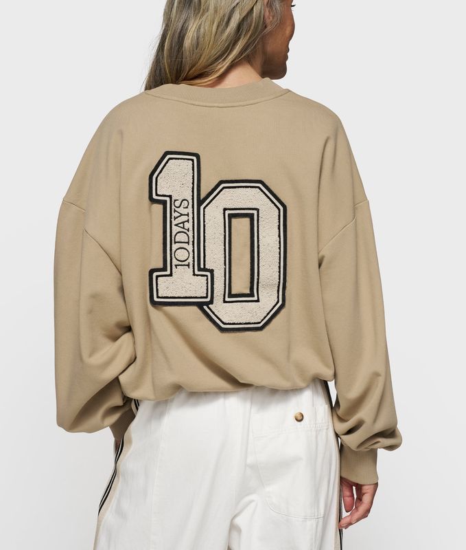 10DAYS Pleated sweater 10