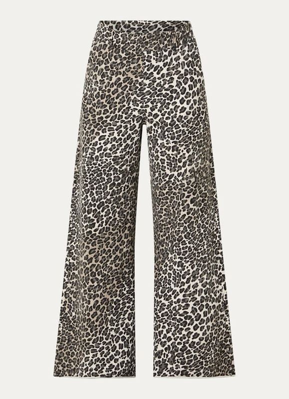 10Days Wide leg Jogger leopard