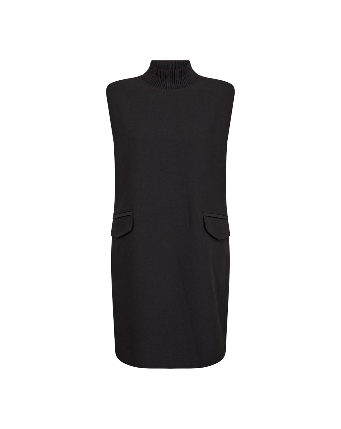 COUT VolaCC Rib Dress jurk kort zwart