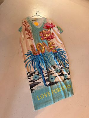 Oversized Zomer Jurk kleurtjes