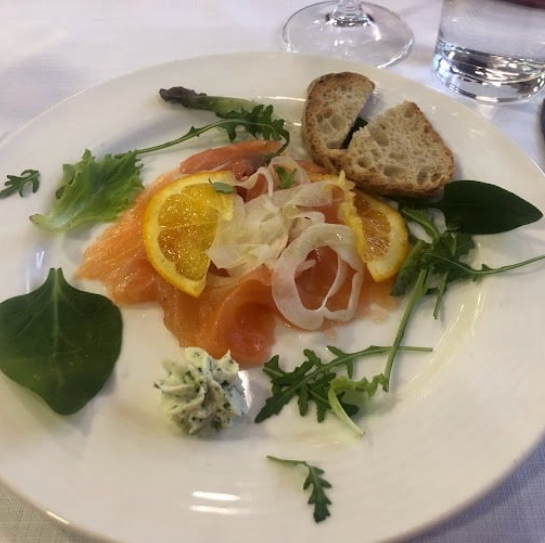 Carpaccio di salmone