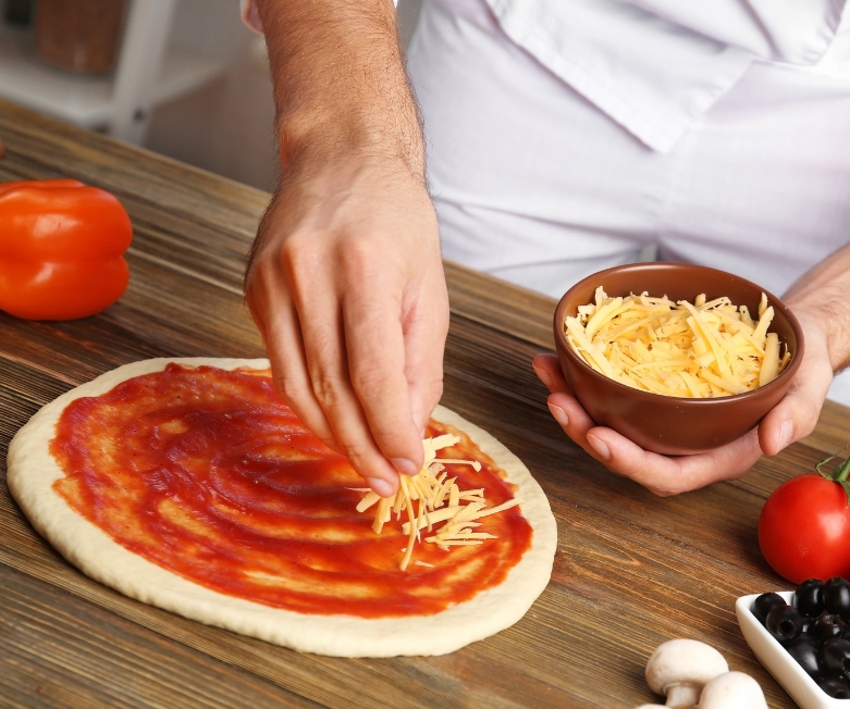 Pizza caprese