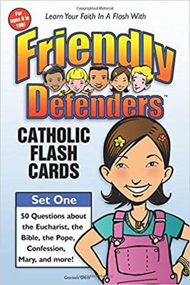 Friendly Defenders Catholic Flash Cards - Set One