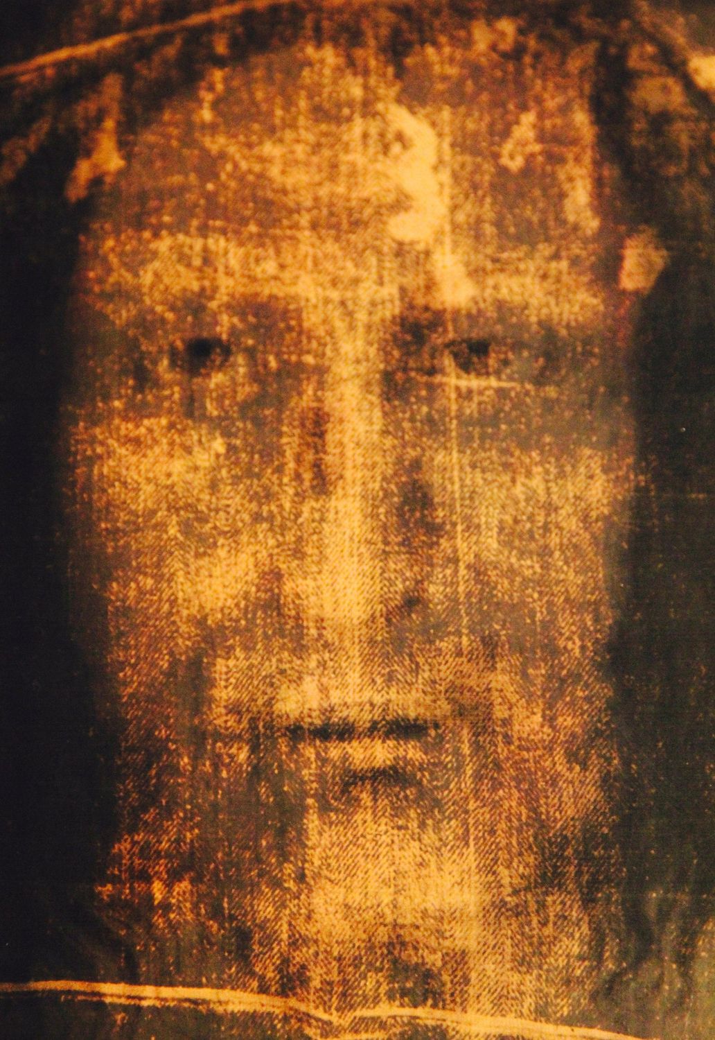 Shroud/Veil of Manoppello Holy Face of Jesus prayer card