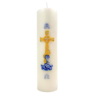 Chalice Home Paschal Candle 11.5" x 3"