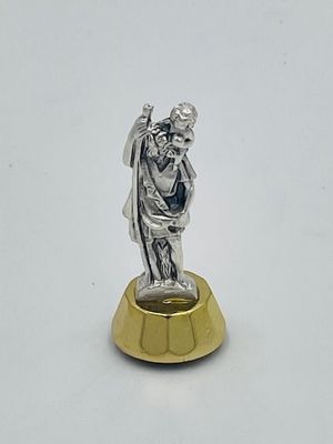 Auto St Christopher magnet/car statuette 2&quot;