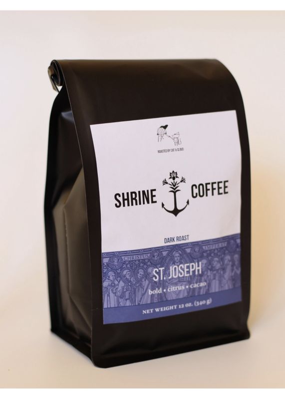 St Joseph Whole Bean Dark Roast Shrine Coffee