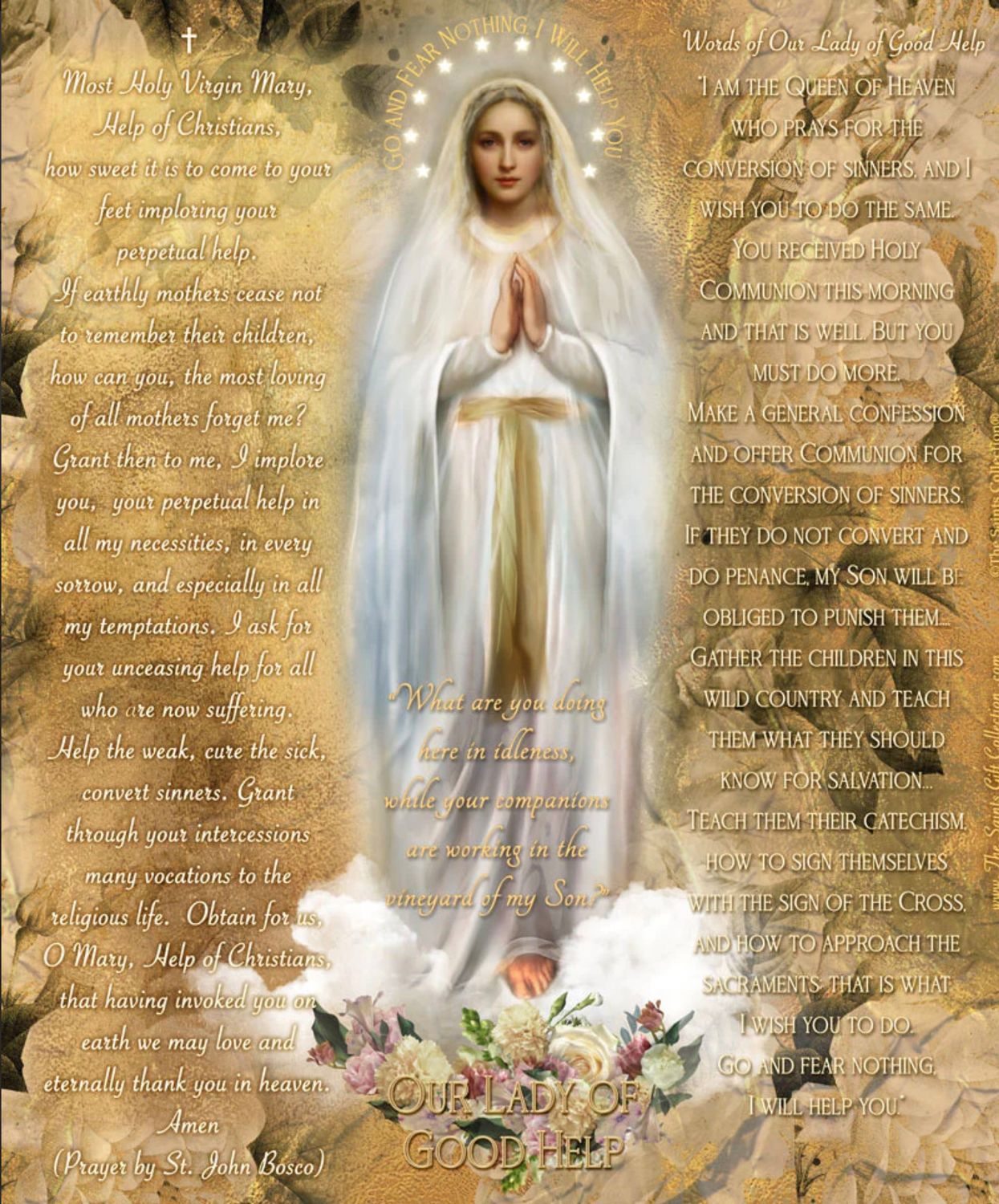 LED Candle  - Our Lady of Good Help