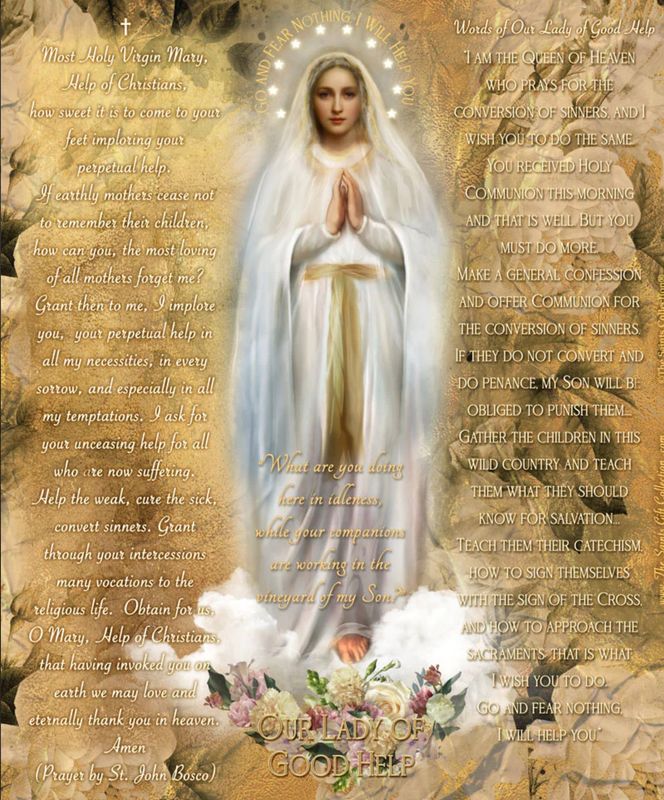 LED Candle  - Our Lady of Good Help