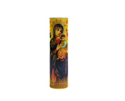LED Prayer Candle  - Our Lady of Perpetual Help