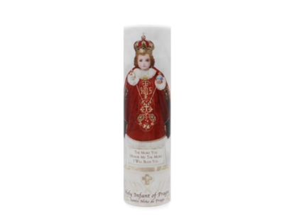 LED Prayer Candle - Infant of Prague