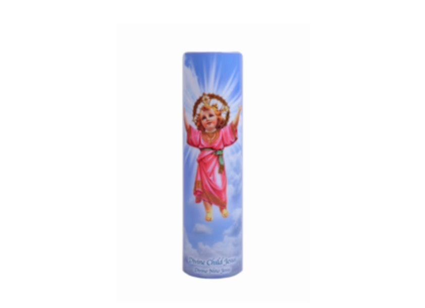 LED Divino Nino / Divine Child Jesus Prayer Candle