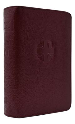Liturgy of the Hours, Vol II Red Leather Zipper Cover