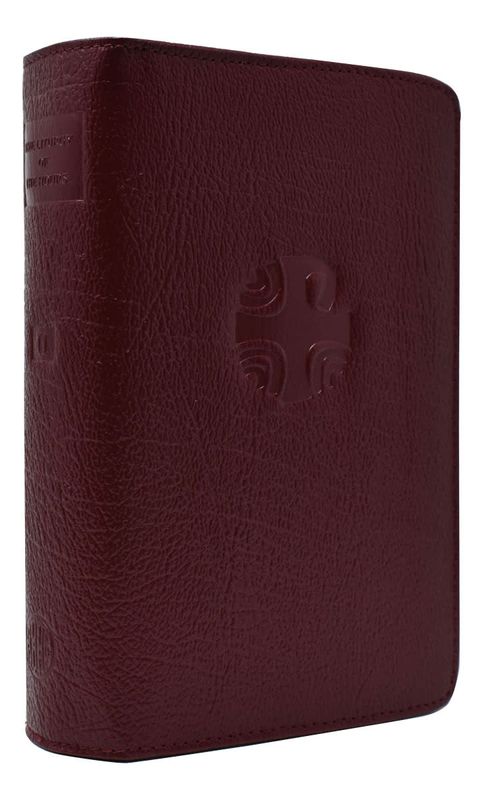 Liturgy of the Hours, Vol II Red Leather Zipper Cover