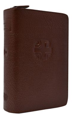 Liturgy of the Hours, Vol III Brown Leather Zipper Cover