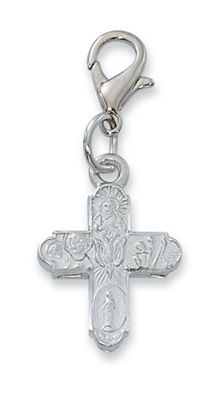 4 Way Cross Clipable Charm