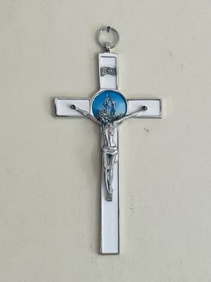 Our Lady of Peace Crucifix 8&quot;