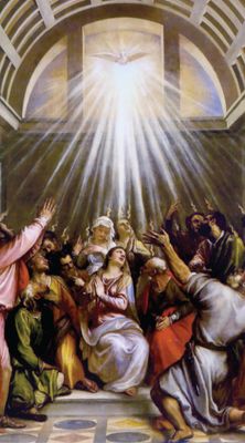 Holy Spirit Prayer Card (Pentecost, Novena to the Holy Spirit)
