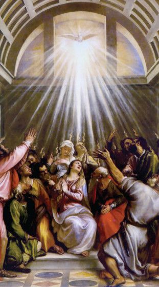 Holy Spirit Prayer Card (Pentecost, Novena to the Holy Spirit)