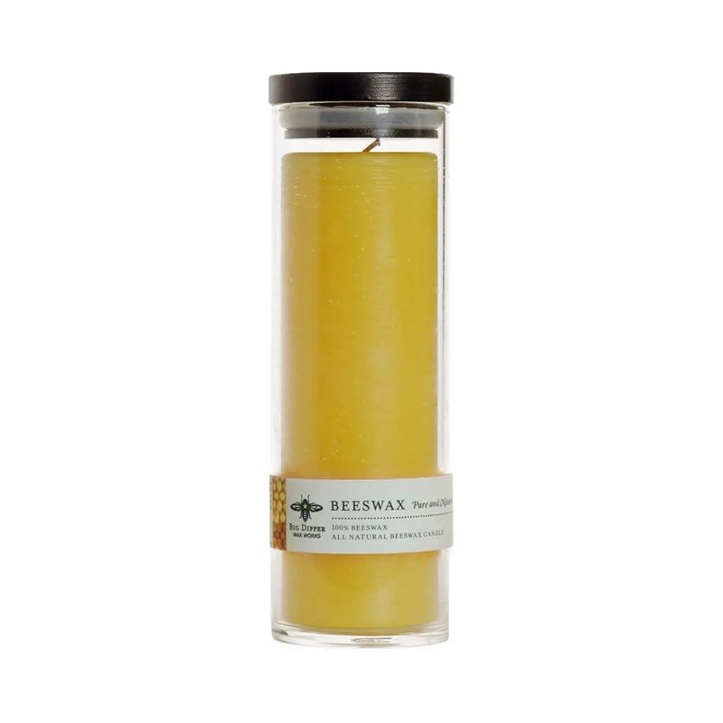 Pure Beeswax Sanctuary Candle in Glass - 90hr burntime