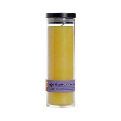 Beeswax Aromatherapy Sanctuary Candle in Glass - Harmony (Pure Lavender)