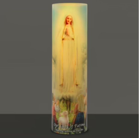 LED Candle  - Our Lady of Fatima