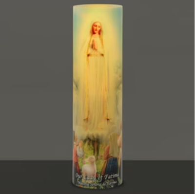 LED Candle  - Our Lady of Fatima