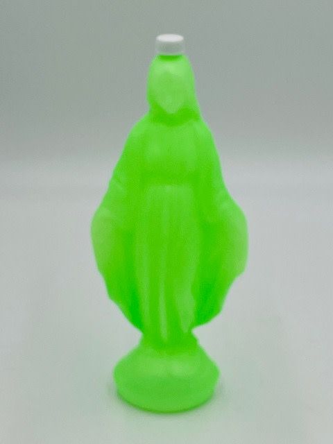 Our Lady of Grace &quot;La Milagrosa&quot; 11&quot;  8oz Luminous Holy Water Bottle