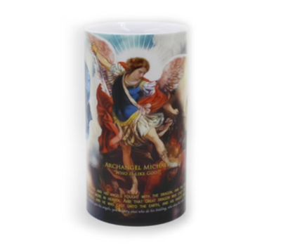 LED Candle 4x7&quot; - Three Archangels